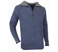 LMA 803170 CACAO Pull Col Camionneur, Bleu Nuit, Taille 3