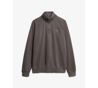 Superdry Essential Logo Half Zip Sweatshirt Gris M Homme