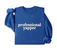 Pull Long Homme Letter Print Solid Color Hoodie Pulls Cardigans Homme Long (Blue, M)