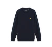 Pull Lyle & Scott Jacquard Tape Bleu XS