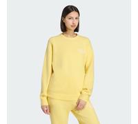 ADIDAS ORIGINALS Pull-over 'Athletic Dept' jaune pastel / blanc, Taille XXS