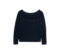Pull maille bardot femme Superdry Marron XS