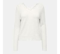 Pull Maille Piumo Col V À Dentelle Femme Only