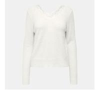 Pull Maille Piumo Col V À Dentelle Femme Only