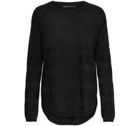 ONLY Onlcaviar L/s Pullover KNT Noos, Pull Femme, Noir (Black Black), 36 (Taille Fabricant: Small)