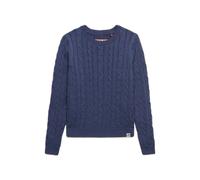 Pull maille torsadée femme Superdry Essentials SD&CO Bleu M