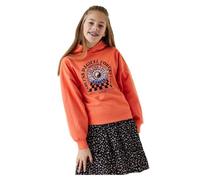 Pull Maillot de survêtement - GARCIA - Blaze Orange (4152) - Manches longues - Col capuche - Enfant 8-9 ans