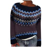 Pull Manche Longue Oversize Marine Blouse Multicolore Coloré Tout Rayure Voile Français Citron Doublé S Romantique 70 Liquette BTS Extra Bombers Squelette Marques