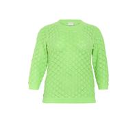 Pull manches 3/4 femme KAFFE Curve Mani Vert S