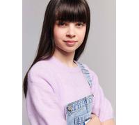Pull manches courtes fille Jonen lilas 16A