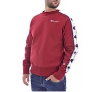 Pull manches longues à logo - Champion - Homme - Rouge - Col rond - Coupe droite L
