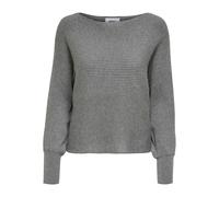 ONLY Pull en Maille ONLADALINE Pull en Maille Medium Grey Melange XS Medium Grey Melange XS