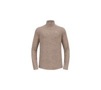 Pull manches longues odlo 1 2 zip run easy beige