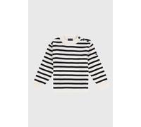 Armor Lux, Pull Marin Rayé "Fouesnant" Enfant Mixte, Blanc, 2 Ans (Taille Fabricant: 2 Ans)