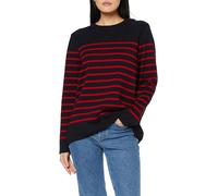 Pull Marin Rayé Paimpol - Laine Et Acrylique