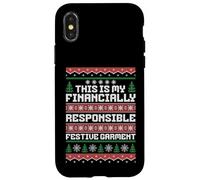 Pull Moche de Noël Amusant financièrement Responsable Coque pour iPhone X/XS