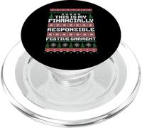 Pull Moche de Noël Amusant financièrement Responsable PopSockets PopGrip pour MagSafe