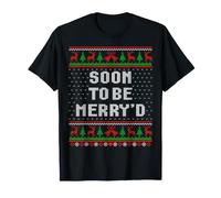 Pull Moche de Noël et de fiançailles, bientôt Joyeux T-Shirt