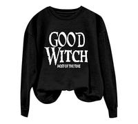 Pull Moche de Noel Famille Pull Noël Femmes Col V Très Moche De Noel Polaire Hiver Chaud Grande Taille Cadeau Fille 13 Ans Adolescente Tee Shirt Manche Longue Large Oversize Outer Banks Femme
