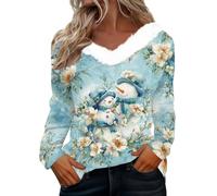 Pull Moche de Noel Homme Lumineux Moche Couple Neige Noel Hiver Famille Adulte Sweater Femme Deguisement Bonhomme Women Deguisement Femme Adulte Vetement Mode Polaire Ugly Christmas Sweater 3XL