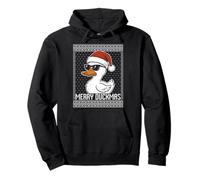 Pull Moche Merry Duckmas, Sassy Duck Sweat à Capuche