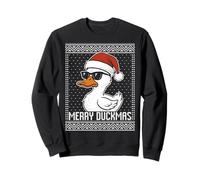 Pull Moche Merry Duckmas, Sassy Duck Sweatshirt