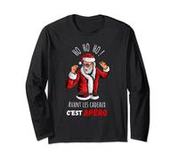pull moche noël humour idée cadeau Merry Christmas famille Manche Longue