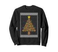 Pull Moche Sapin de Noël Pomme de Terre, lumières de Noël Sweatshirt