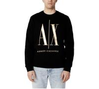Pull molleton Homme - ARMANI EXCHANGE - Noir - Manches longues - Col arrondi XL
