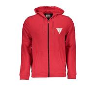 Pull molleton Homme Rouge - GUESS JEANS - SF6526 - Coupe Slim - Hiver S