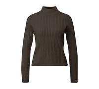 Pull motif torsadÃ© femme QS Slim Fit Marron L
