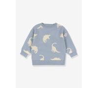 Pull motifs dinosaures KONGES SLOJD gris 5A