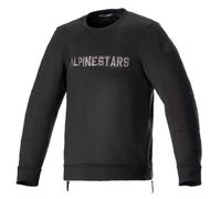 Pull moto Alpinestars Legit Crew - Noir - Homme - Protections Nucleon Flex Plus CE - Compatible Tech-Air® XL