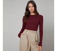Pull moulant à manches longues de couleur unie, stretch. Élégant et romantique, mode quotidienne, tenue de bureau décontractée. Convient pour le bureau, l'enseignement, la tenue de bureau décontractée