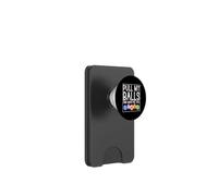 Pull My Balls and Make Me Yell Bingo Caller Jeu de Hasard PopSockets PopWallet pour MagSafe