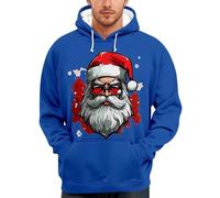 Pull Noel Drole Pulls De Homme Noël Lumineux Vetement Funny Christmas Sweater Moche Accessoires À Capuche Pull'de Beau Et Musical Sweat Grande Taille Personnalisé Rouge Ugly Tenue 3XL Couple