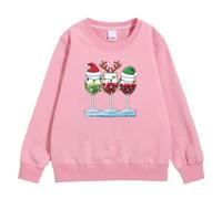 Pull Noel Enfant 10 Ans, Children's Autumn and Winter Christmas Printed Pullover Hoodiefree (4-5 Years)