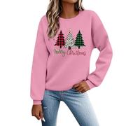 Pull Noel Enfant,Un Pull Graphique pour Femme sans Capuche Polyvalent et décontracté col Rond Manches Longues Parfait pour Le Quotidien et Les Vacances (M)