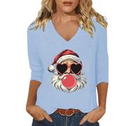 Pull Noël Femme De avec Sapin Rigolo Rouge Sweat Shirts Tunique Grande Taille Couple T-Shirt Halloween Mode Automne 2025 Lumineux Vert Tee Shirt Manches Longues Moche À Sequin