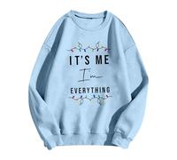 Pull Noel Femme De Noël Moche Sweat Sweatshirts Bonhomme Neige Christmas Vêtements pour Femmes Mignon À Capuche Mochi Sweatshirt Tenues