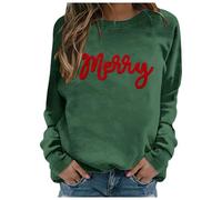 Pull Noel Femme De Rigolo Moche Décontracté Personnalisé Mochi Sweat Shirt Motif 3D Famille Sweatshirt Femmes Noël pour Drole Mignon Christmas