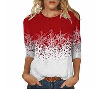 Pull Noel Femme Rigolo Sweat De Noel Sweatshirts Pull Moche De Noel Hauts Chandail Automne Hiver Casual Sweater Pull Noel Enfant Confortable Pullover Motif Femme Tops Tee-Shirt Grande Taille
