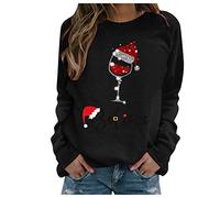 Pull Noel Femme Sweatshirt Noel Femme Pull De Noël Grande Taille Femme Pull De Noel Femme Rouge Pull Noël Femme Col V Pull Noel Rugby Deguisement Adulte Père Noël Pull Col Roulé Femme Hiver Chaud