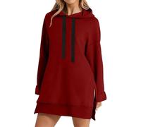 Pull Noel Femmes Chaud Pull Noel Personnalisable VêTements De NoëL Femmes Paillettes Hiver Col V Chic Robe Chaude Sans Manche Verre Vin Moche Homme Sweats Dinosaure Adulte À Capuche Rose Chemise