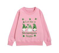 Pull Noel Fille 5 Ans,Hoodie Chaud pour Enfants - édition Saint-Patrick imprimée Manches Longues Coton Doux Confort Optimal vêtement Scolaire et Loisir (18-24 Months)