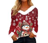 Pull Noel, Vert 'de Ridicule Sapin Sweet Drole Generic Tenue de Femme Pull Long Hiver, Original Chaud Ensemble Women LED Moumoute Vêtements Sweat Moche de Noel Femme, 3XL
