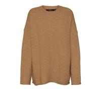 Pull Noelle Oversize En Maille Manches Larges Chiné Femme Vero Moda