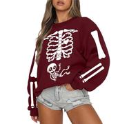 Pull Noir Col Rond sous Pas Blouse Japonais Lilas Carré Acrylique Thermique Poche Doudou Bordeau Près Bleue Année Soiree Pluie Multipoches Ajoure Sweet Gothique