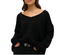 Pull Noir Femme Superdry Oversized M