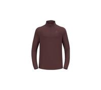 Odlo Essential Ceramiwarm Half Zip Fleece Marron XL Homme